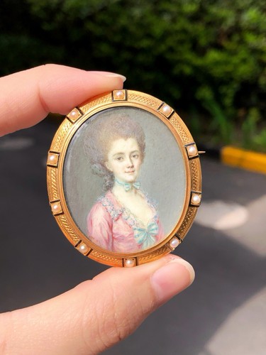 Französische antike 18k - , gold