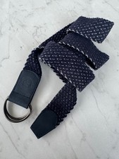 Stoffgürtel blau/weiß ca