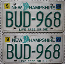 New Hampshire Nummernschilder