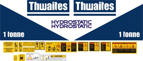 Thwaites tonne 5 - 1, 1,5