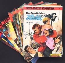 Der ROTE KORSAR SC Piraten Abenteuer Comic Album Carlsen Ehapa Verlag 1. Auflage
