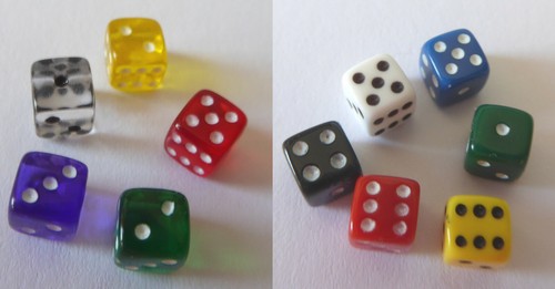 Bunte würfel mini - bunte,