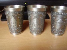 3xGrafschafter Becher aus
