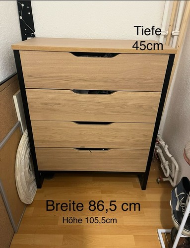 Kommode ikea oksfjord - kommode,