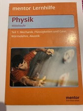 Mentor Lernhilfe Physik Mittelstufe Mechanik Flüssigkeiten Gas Wärmelehre