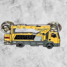 Sammler Pin - Auto/Kfz - Nutzfahrzeuge - Custers "LKW Kran-Bühne"