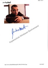 Original Autogramm Muhabbet /// Autogramm Autograph signiert signed signee Muhab