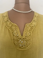 Ital. Mode Tunika Zitrone Gr. XXL