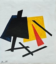 Kasimir Malewitsch signiert