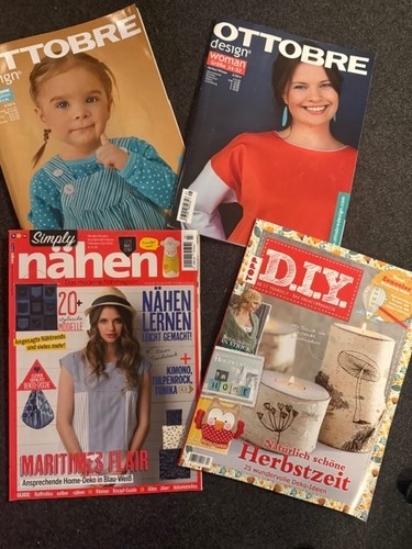 Nähen zeitschrift ottobre - 4x,