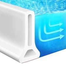 Stopper Wasserbarriere Selbstklebend Silikon Wasserdicht Dusche Flexibel 2M