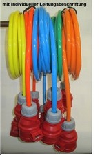 Starkstromkabel  CEE Verlängerungskabel  400V Kabel  H07BQ-F 5x2,5 mm²   5x4mm² 