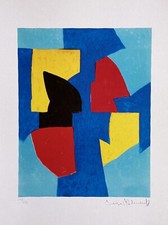 Serge Poliakoff Lithographie