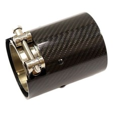 Carbon Auspuff Endrohr blau/schwarz glänzend für BMW 2er M2 3er M3 4er M4