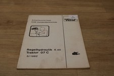 Deutz Fahr Regelhydraulik K46