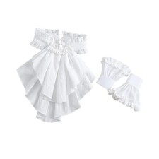 Jabot-Kragen-Manschetten-Set