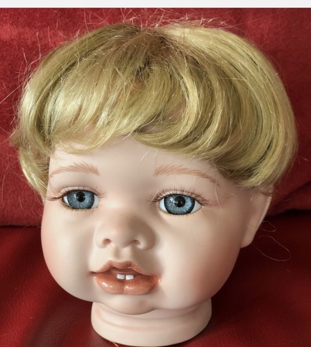 Puppenperücke blond neu ku - puppenperücke,