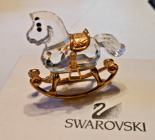 Swarovski Figur Schaukelpferd