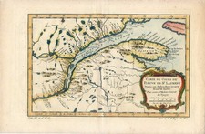 Canada-Kanada-Kupferstich-Kart