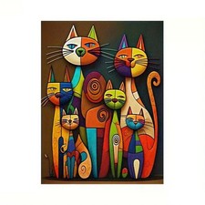 1 Leinwanddruck   Katzen