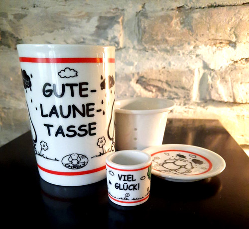Tasse mit sieb sheepworld - tasse,