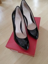 Sergio Rossi Si rossi Pumps Schwarz Lackleder Größe 38.5 Neu