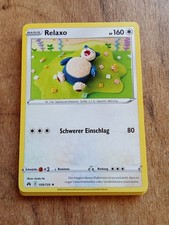 Pokemon Karte Relaxo Deutsch