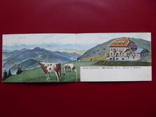 DOPPELKARTE - KLAPPKARTE - BELCHEN SCHWARZWALD - b. Münstertal Staufen Freiburg