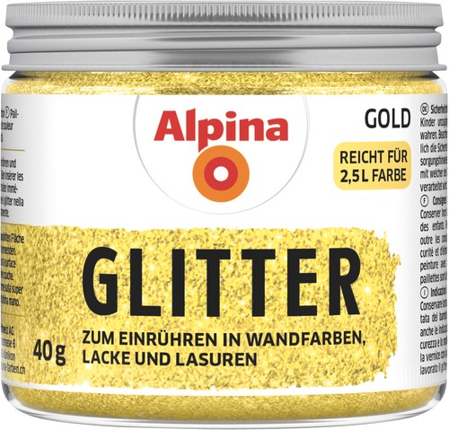 Alpina kreativ glitter gold - alpina,