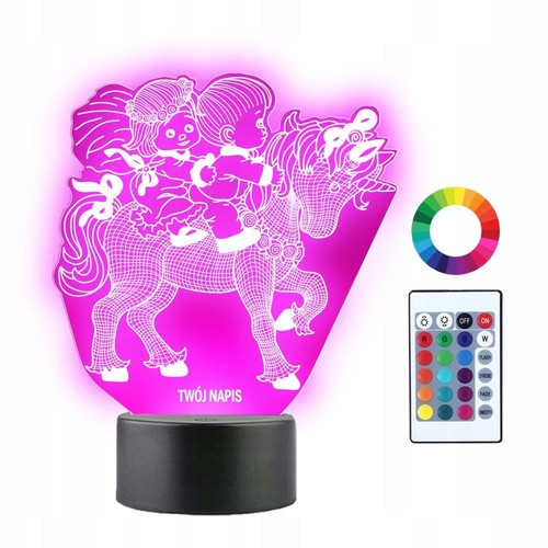 Personalisierte led lampe - 3d,