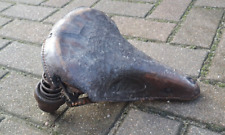 Herren Sattel Leder Lepper Rival Chrom Fahrrad Oldtimer 1940er Jahre gebraucht