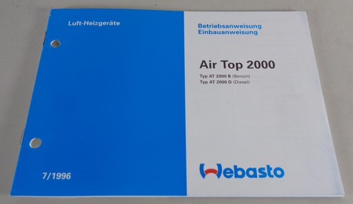Betriebsanleitung webasto - betriebsanleitung,