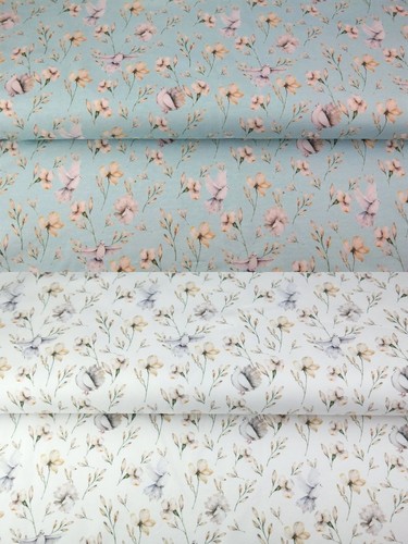 Taube zweig blumen jersey - blumen,