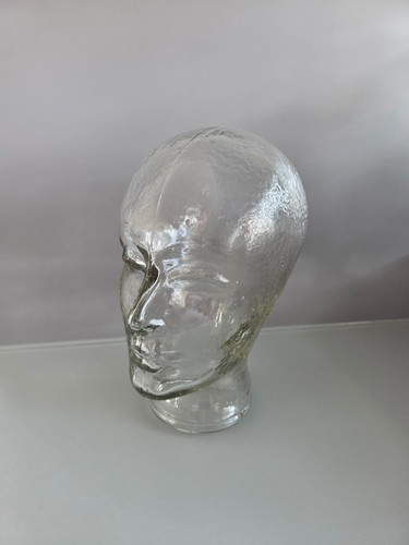 Mid century glaskopf dekofigur - century,