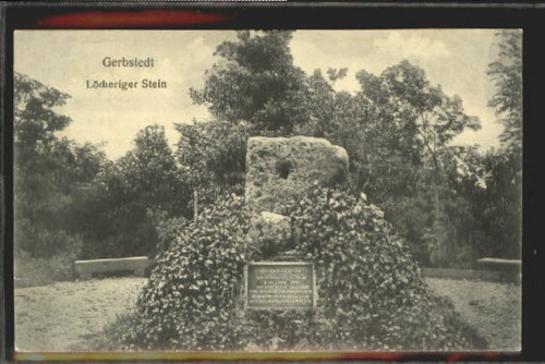 Gerbstedt loecheriger stein - gerbstedt,