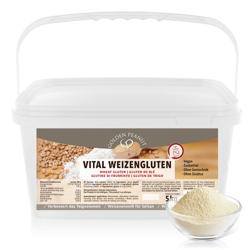 Vital weizengluten eimer - weizengluten, kg