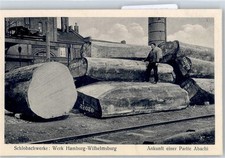 50827837 - 2000 Wilhelmsburg Schlobachwerke , Abachi Holz Hamburg Stadtkreis