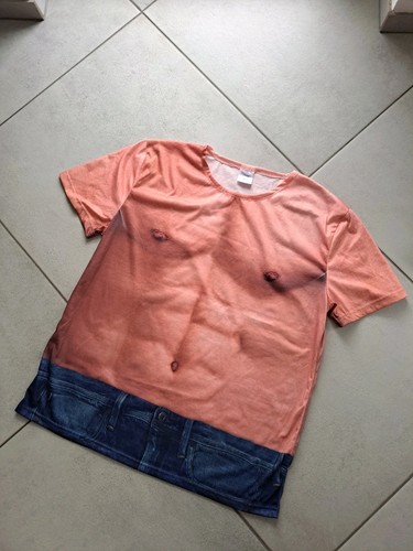 Shirt kostüm muskel mann - t-shirt,