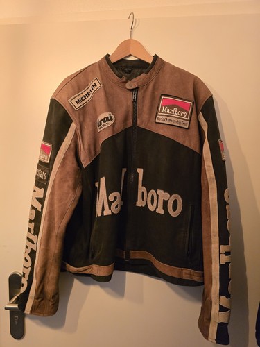 Herren marlboro lederjacke - herren,