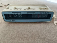SABA Radio Clock Automatic H, Retro Vintage