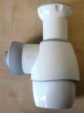 Sanitop Wingenroth Universal Siphon Weiß Geruchsverschluss Bad 225175