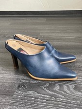 High Heel Mules Sabot Pantolette, Graceland, blau, Gr. 39, Absatz 10 cm, defekt