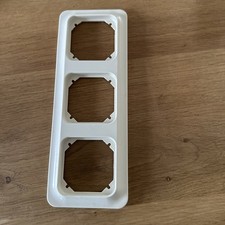 MERTEN ATELIER Rahmen 3fach - cremeweiß - Nr. 3973 polarweiß