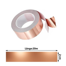 20M Kupferband Selbstklebend