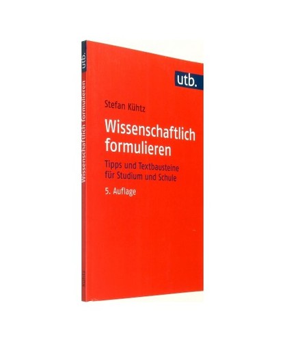 Wissenschaftlich formulieren