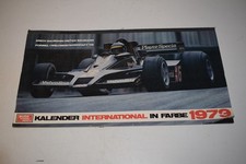 Kalender 1979 Auto Motor Sport Formel 1 WM 1978 Ferrari Brabham Tyrell