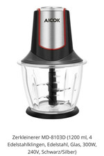 Zerkleinerer MD-8103D (1200