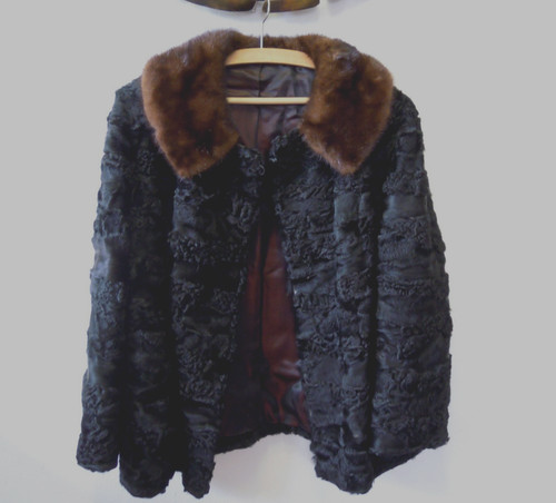 Hübsche vintage echte pelz - hübsche,