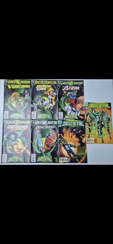 Green lantern circle fire - green,