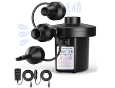 2 in 1 Elektrische Luftpumpe für Aufblasbare Boot Matratze Gebläse Pumpe